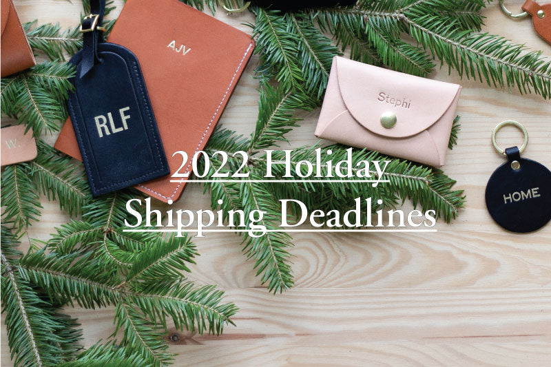 2022 Holiday Shipping Deadlines