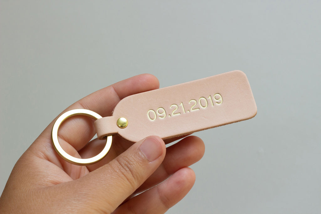 Custom Leather Keyfob