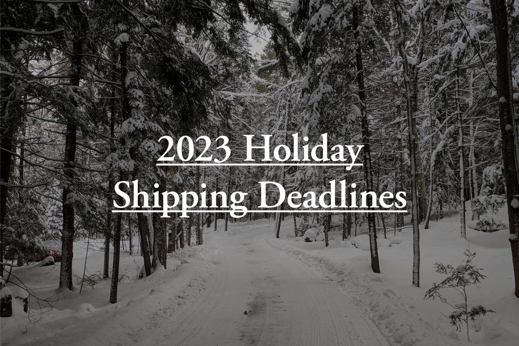 2023 Holiday Shipping Deadlines