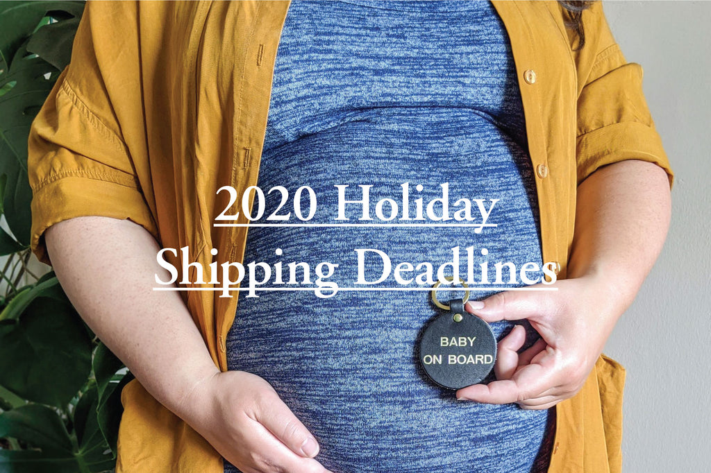 2020 Holiday Shipping Deadlines