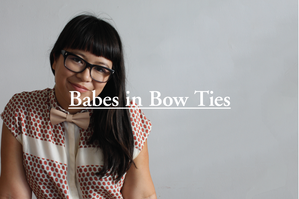 Bow ties aren't just for the boys.