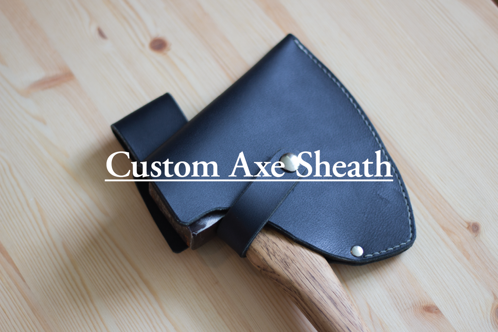Custom Leather Axe Sheath