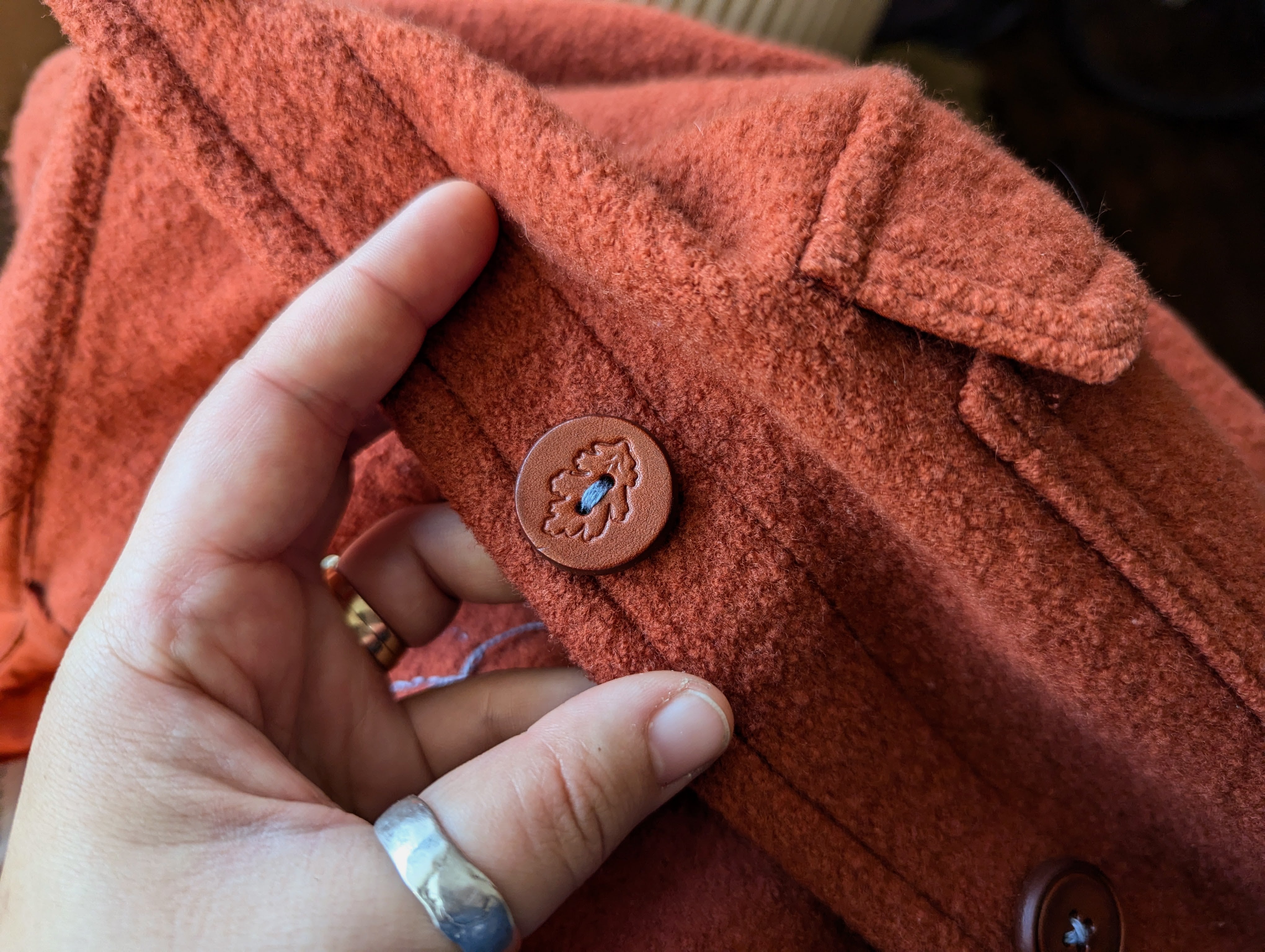 Leather Buttons