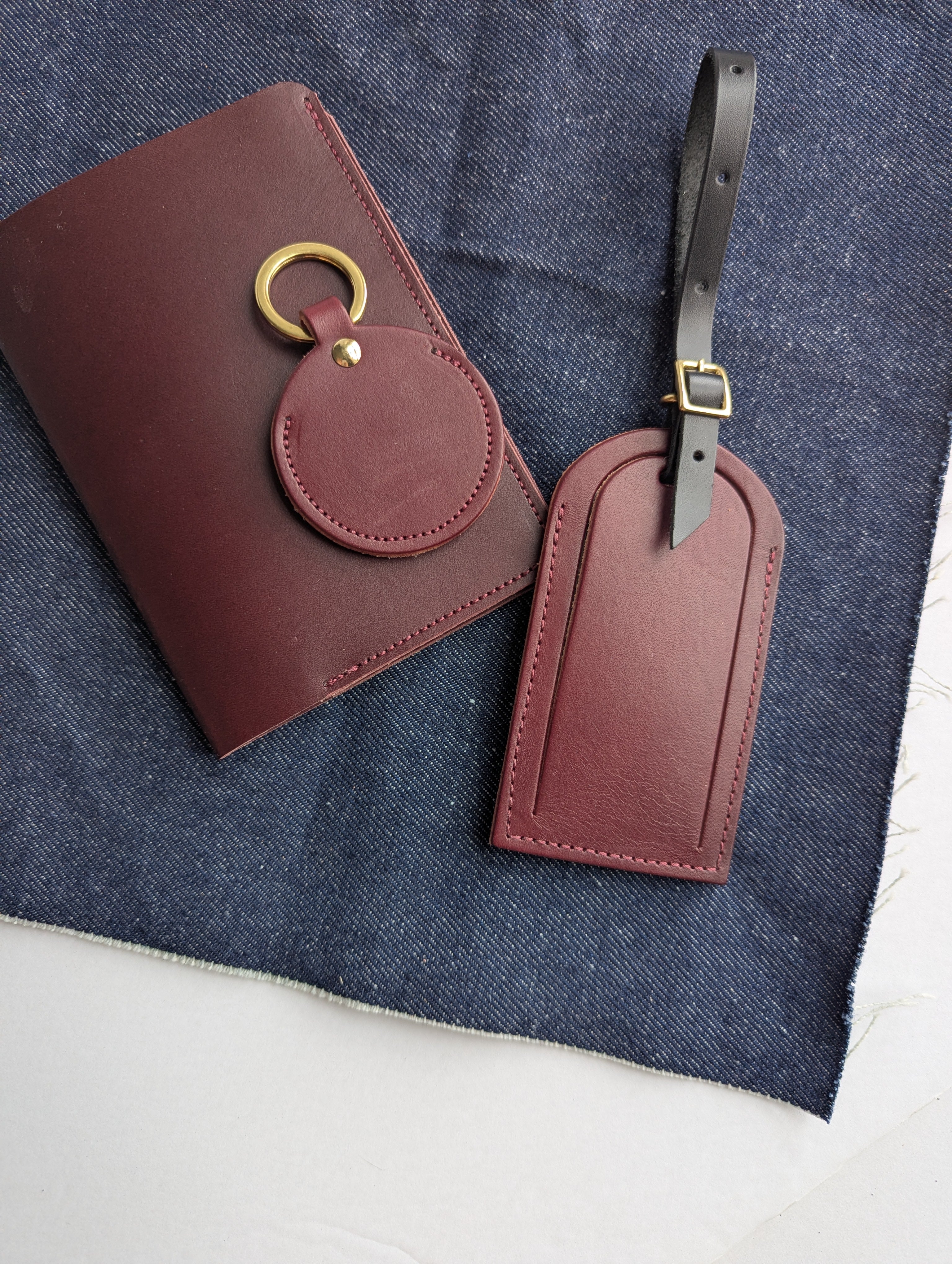 Monogram Luggage Tag