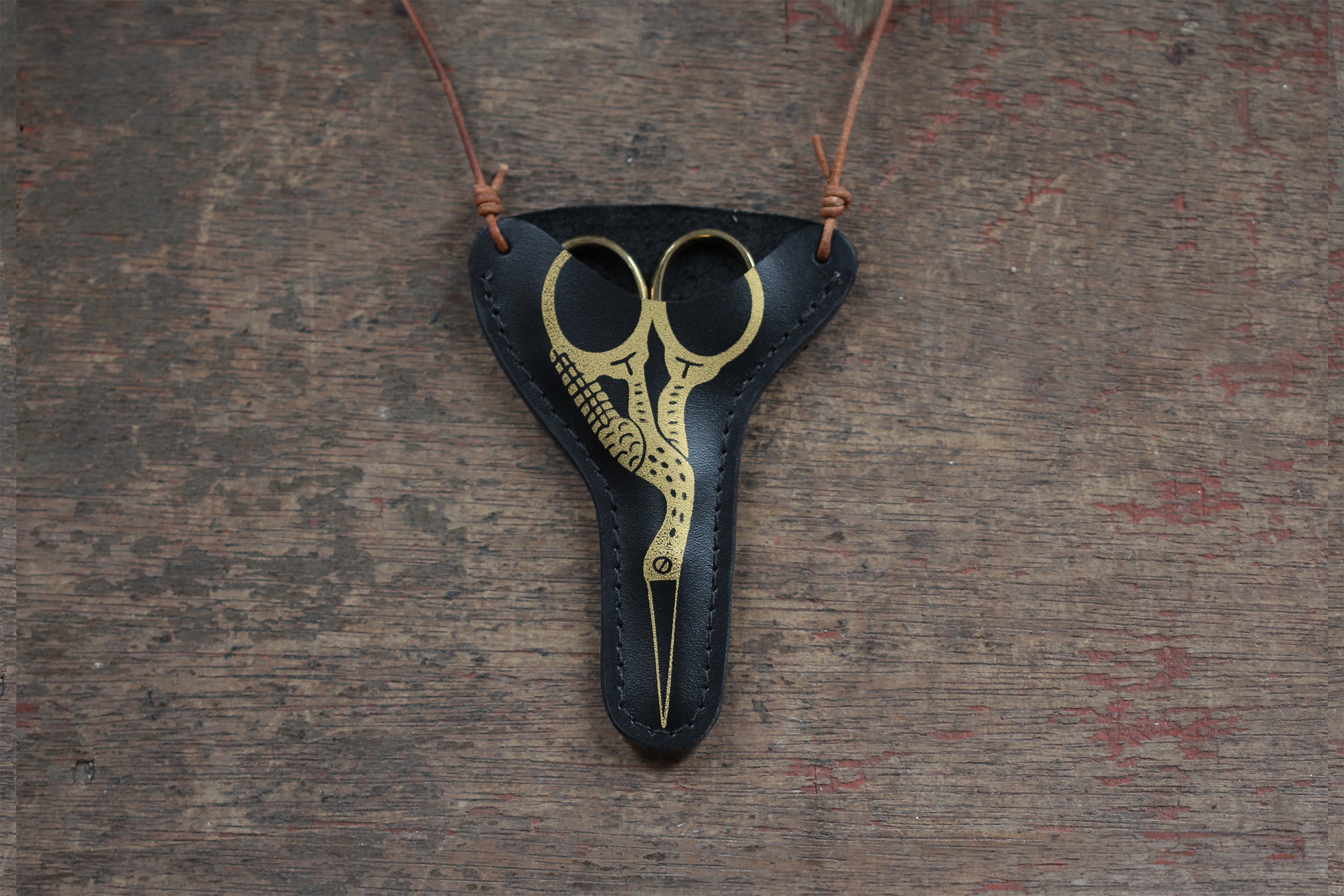 Scissors Case Necklace x Kiriki Press