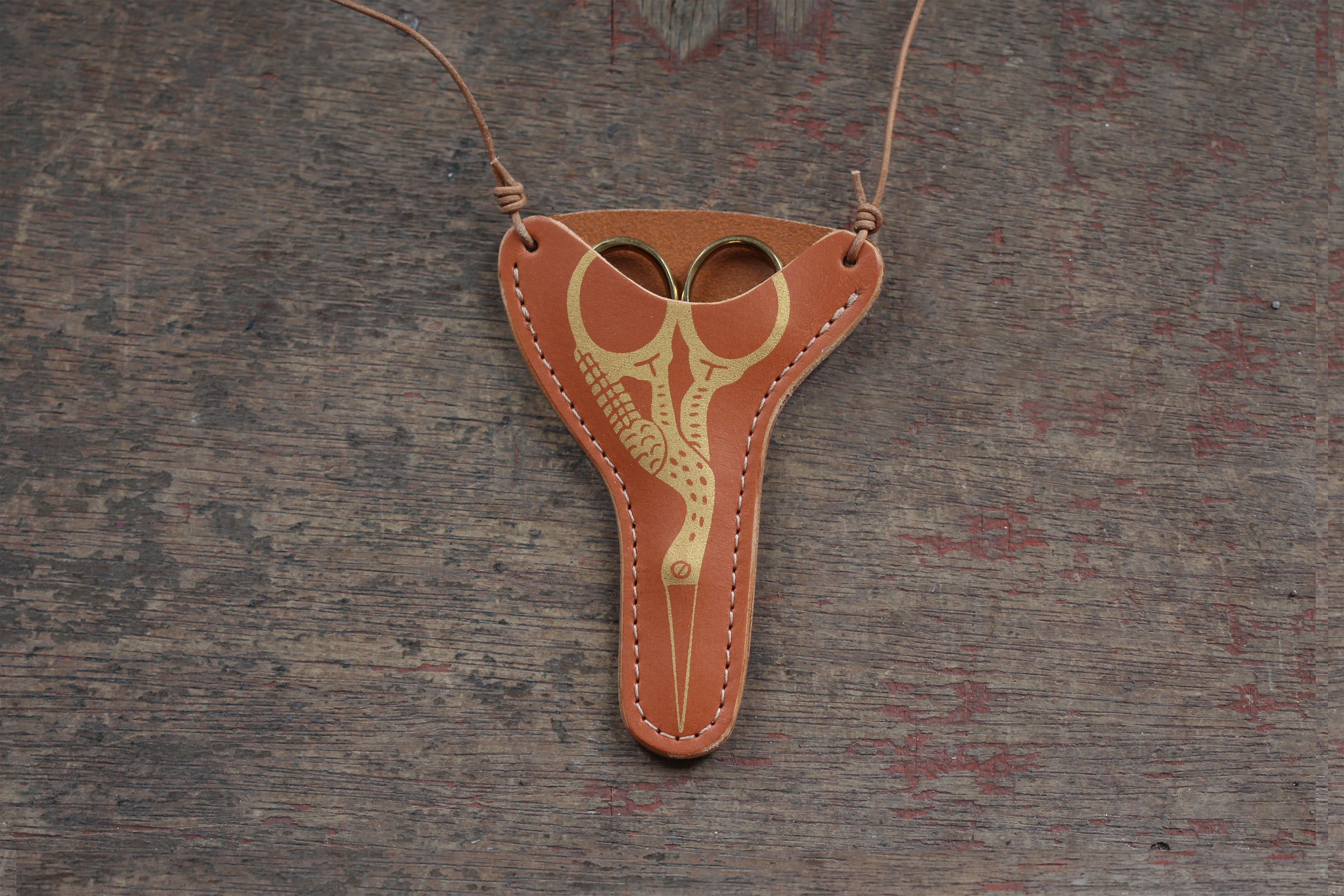 Scissors Case Necklace x Kiriki Press