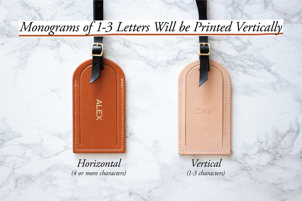 Monogram Luggage Tag | Fitzy