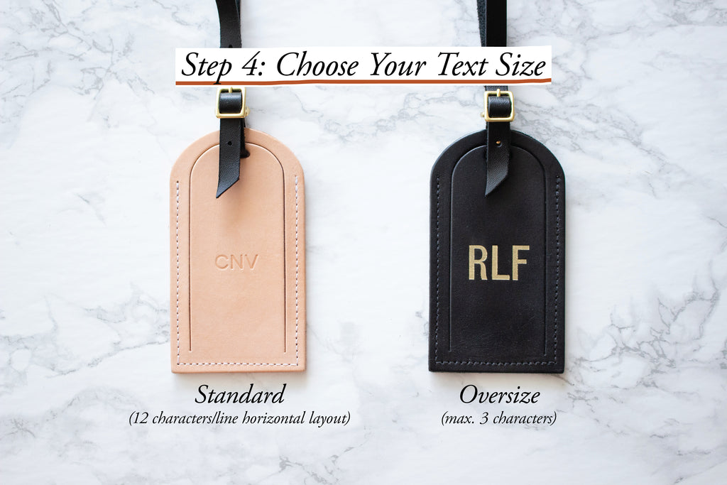 Monogram Luggage Tag