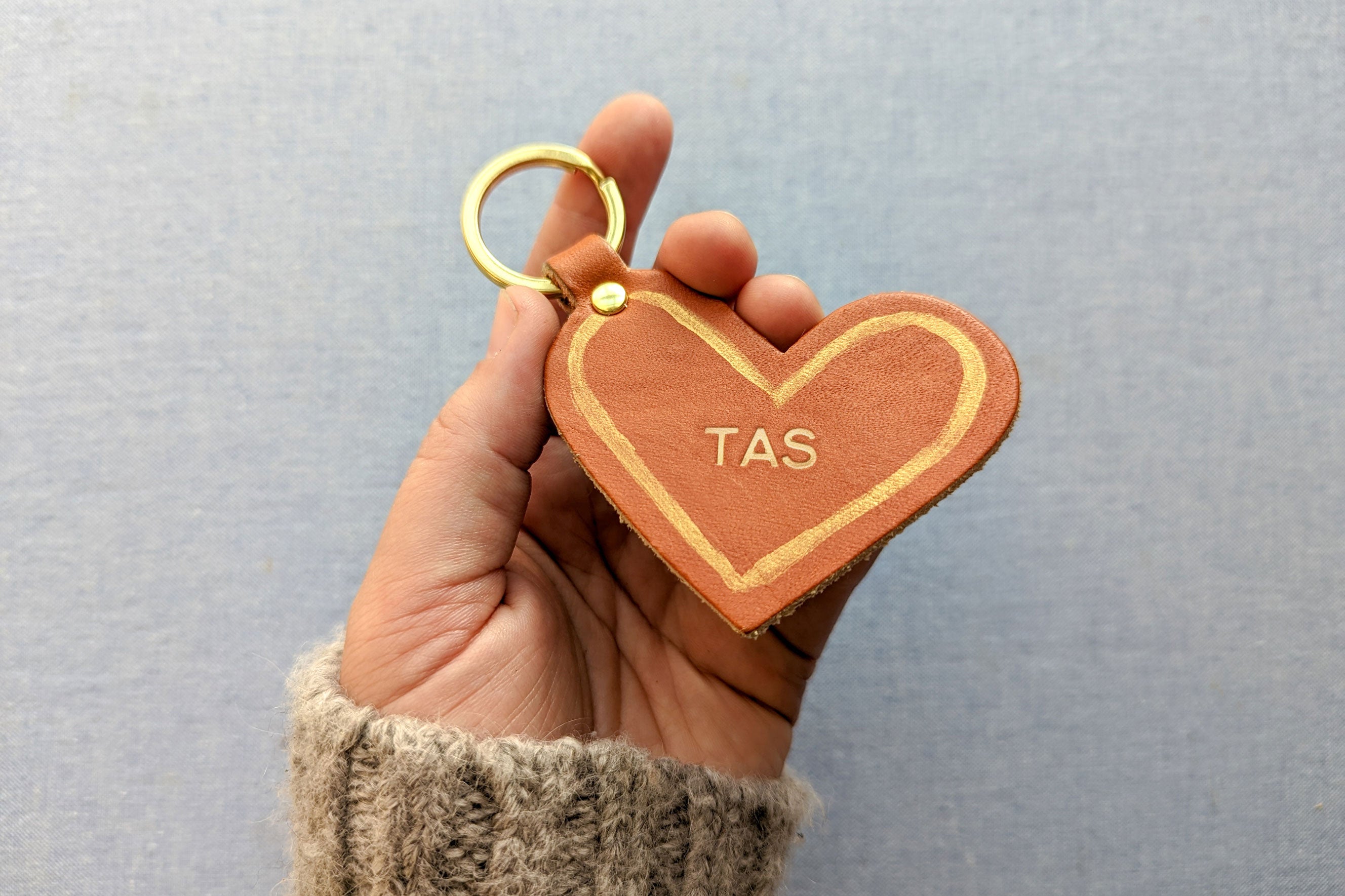 【Fiore】heart key case X heart grip tok set ♥ fiore / heart key case ＆red heart tok