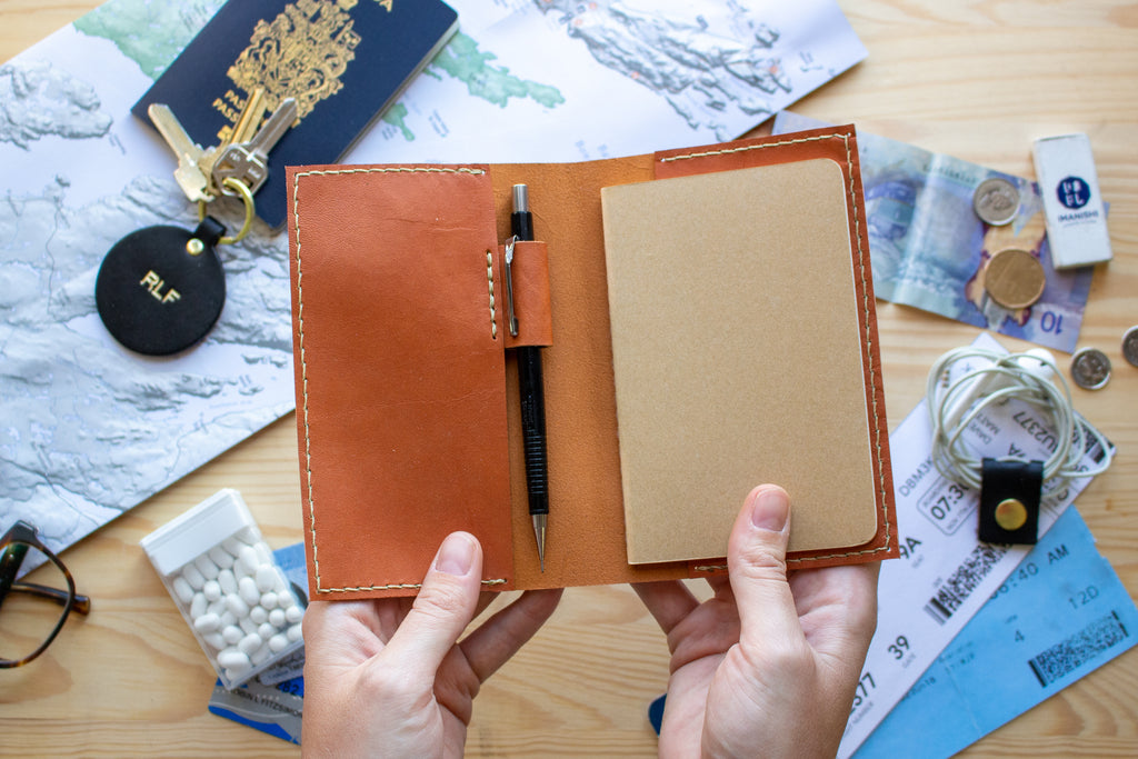 POSTPONED - March 26, 2020 - Leather Notebook Cover
