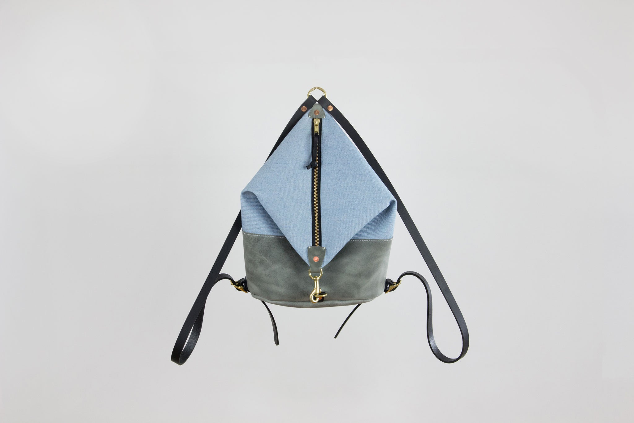 Thunder & Light Denim Mini Backpack