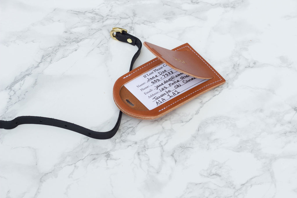 Monogram Luggage Tag