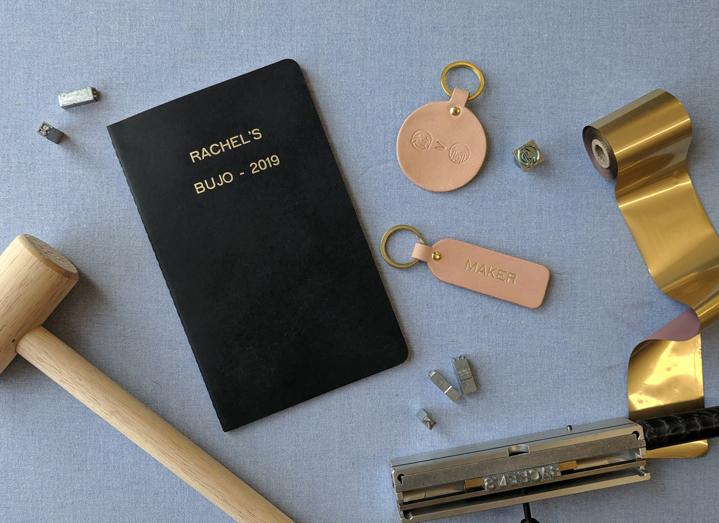 August 24, 2019 - Leather Monogramming 101: Gold Stamping & Leather Tooling