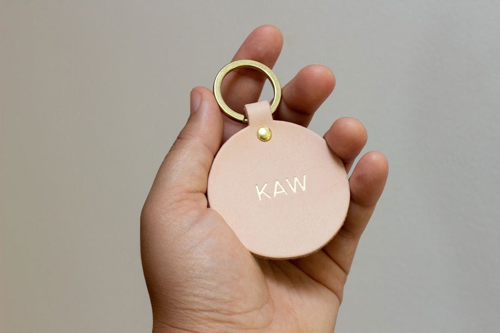 Custom Round Keyfob